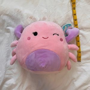 Squishmallows Cosmina the Pink Crab 8 inch